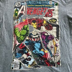 Avengers marvel comic shirt